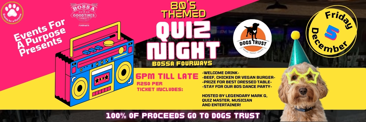 Bossa 80s Quiz Night