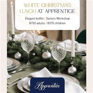 White Christmas Lunch at Apprentice