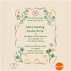 Garden Party: Fabric Painting