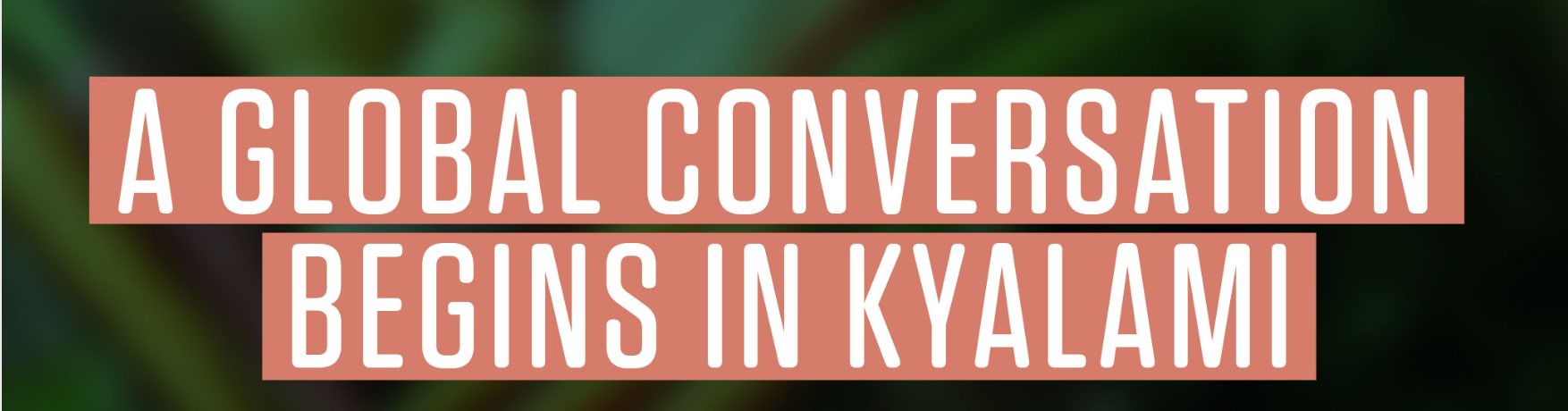 A Global Conversation Begins in Kyalami – The Future of Food Starts Here