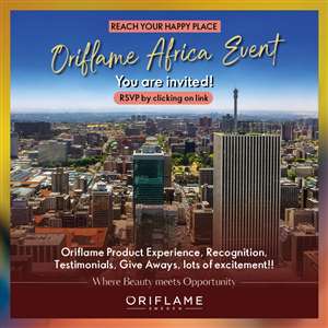 Oriflame Africa Event