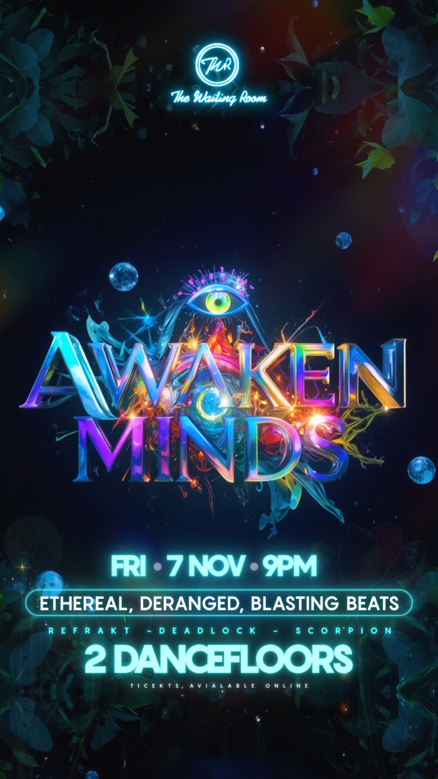 AWAKEN MINDS ~ETHEREAL, DEADLOC K, DRANGED, REFRAKT, SCORPION