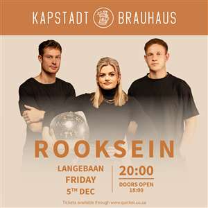 Rooksein live by Kapstadt Brauhaus Langebaan