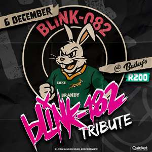 Blink 182 Tribute band - Bailey's 6 December!