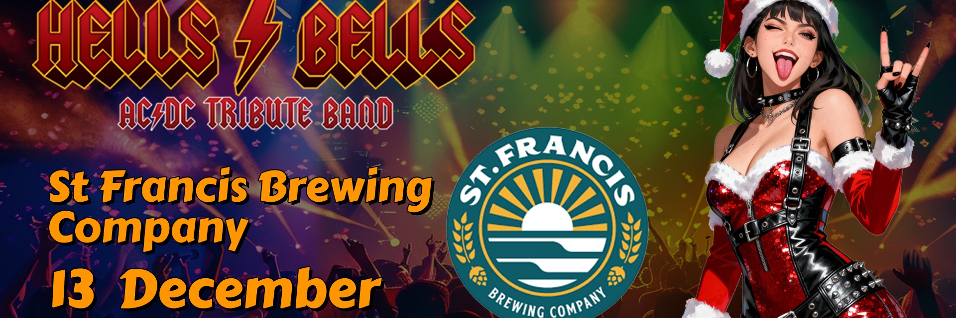 Hells Bells AC/DC Tribute @ St Francis Brewery