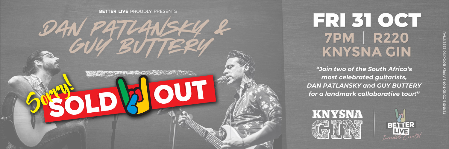 Dan Patlansky and Guy Buttery live at Knysna Gin