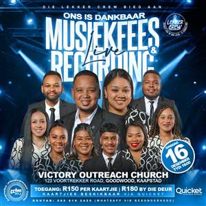 Ons Is Dankbaar Live Recording