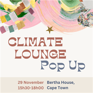 Climate Lounge at Bertha House