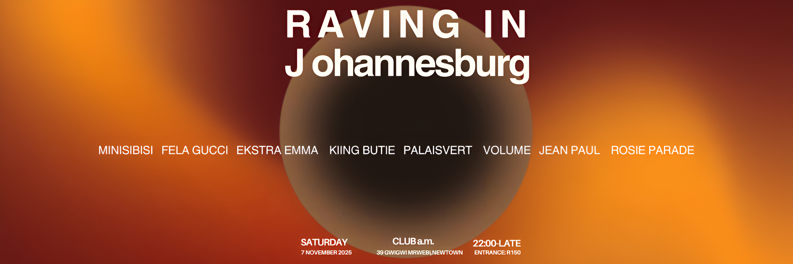 Raving in johannesburg
