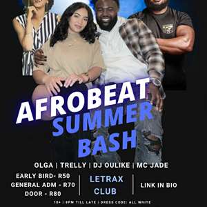 Olga&Trelly Summer Bash??