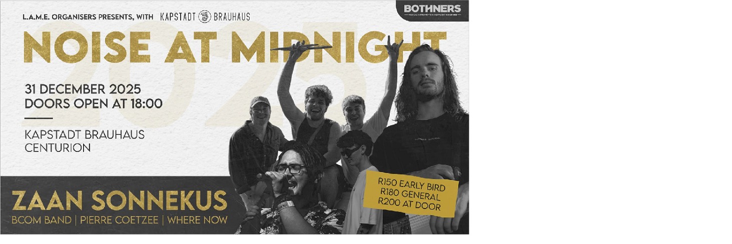 Noise at Midnight with Zaan Sonnekus