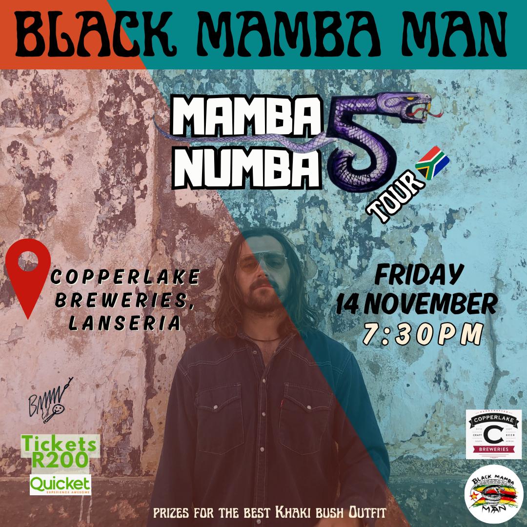 Book tickets for Black Mamba Man