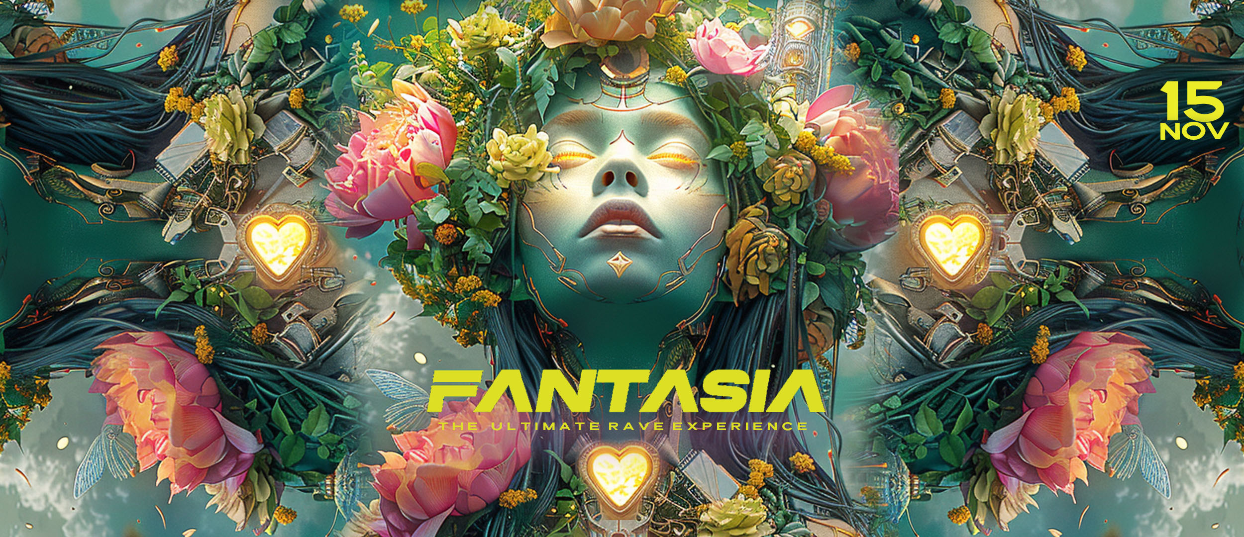 Fantasia Ft Tuneraider, Ethereal - Botanik - 15 November - Book Now