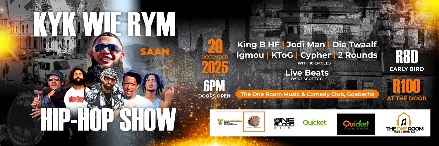 KYK WIE RYM | Afrikaanse Hip-Hop Vertoning