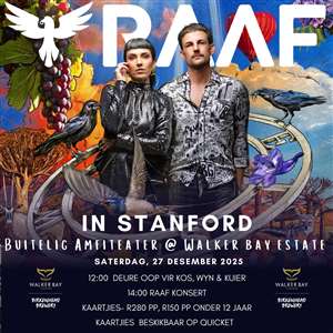 RAAF @ Stanford, Walker Bay Estate