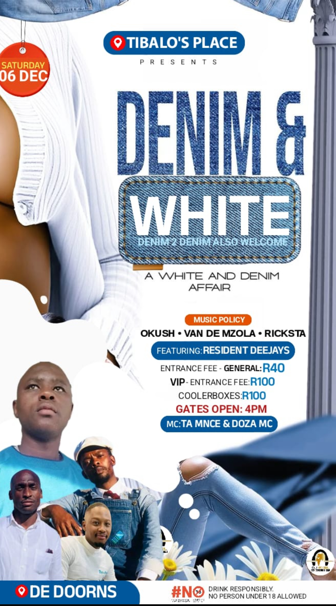 Denim & White Party