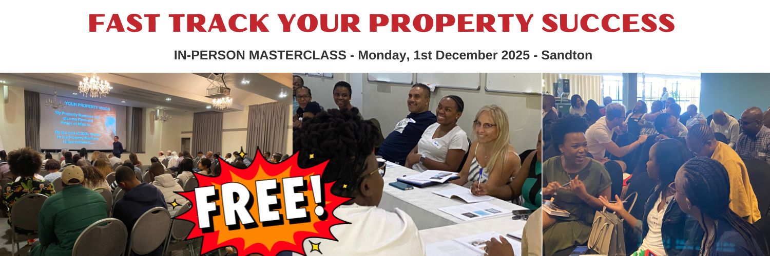 Free Masterclass "Fast Track Your Property Success" in-person (hosted by Carlo ThePropertyCoach)