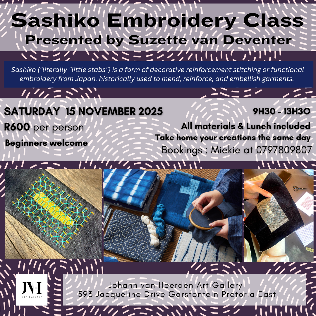 Sashiko Embroidery Class