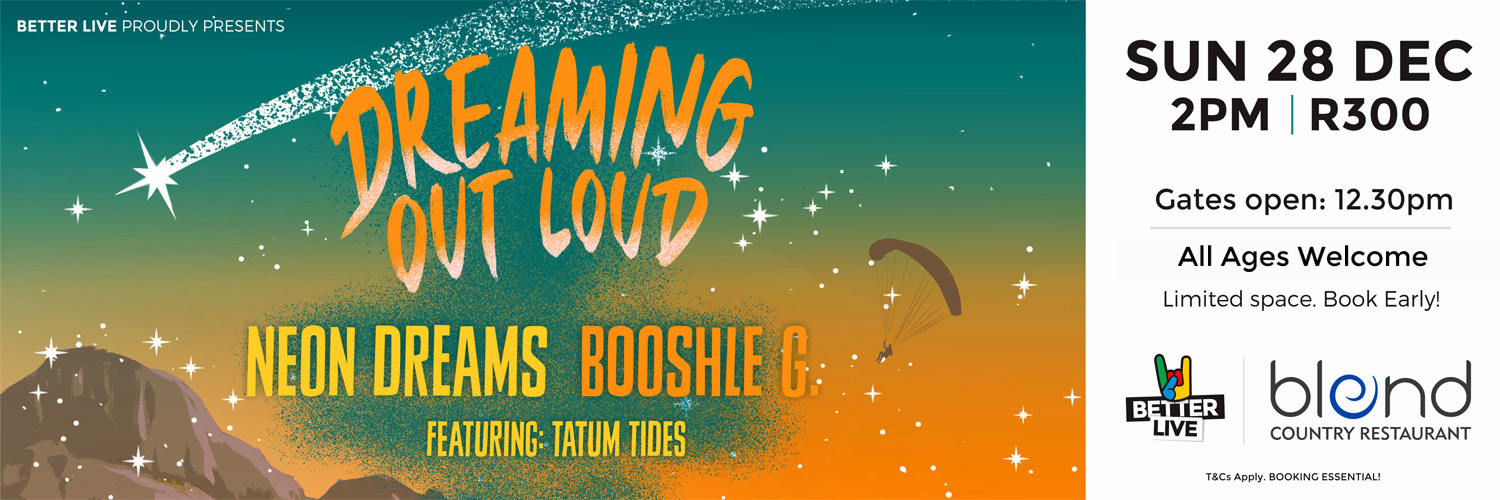 Dreaming Out Loud live in Knysna