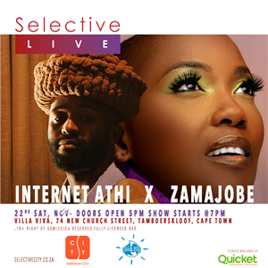 Zamajobe “Umi Album Tour in the Mother City” POP UP