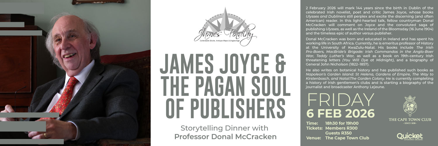 James Joyce and the Pagan Soul of Publishers – Storytelling Dinner with Professor Donal McCracken