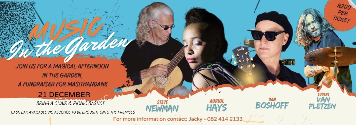 MUSIC IN THE GARDEN IN SEDGEFIELD 21 DECEMBER 2025