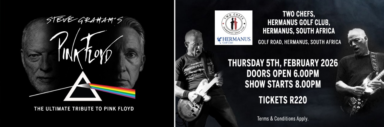 Steve Graham's tribute to Pink Floyd - Two Chefs, Hermanus Golf Club