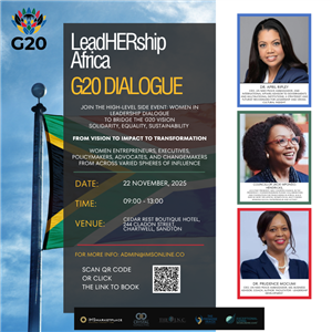 G20 LeadHERship Africa High-Level side event