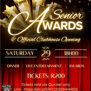 Saxon Rovers FC Senior Awards 2025