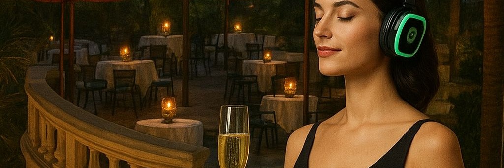 The Silent Soirée : Villa Simonne Silent Disco