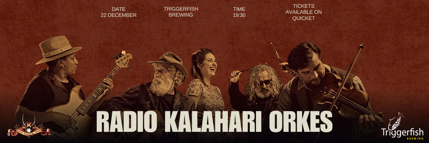 Radio Kalahari Orkes live at Triggerfish Brewing