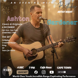An Evening with Ashton Gardener