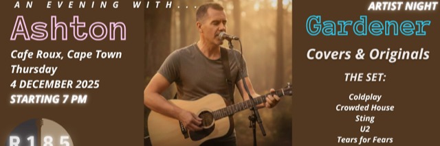 An Evening with Ashton Gardener