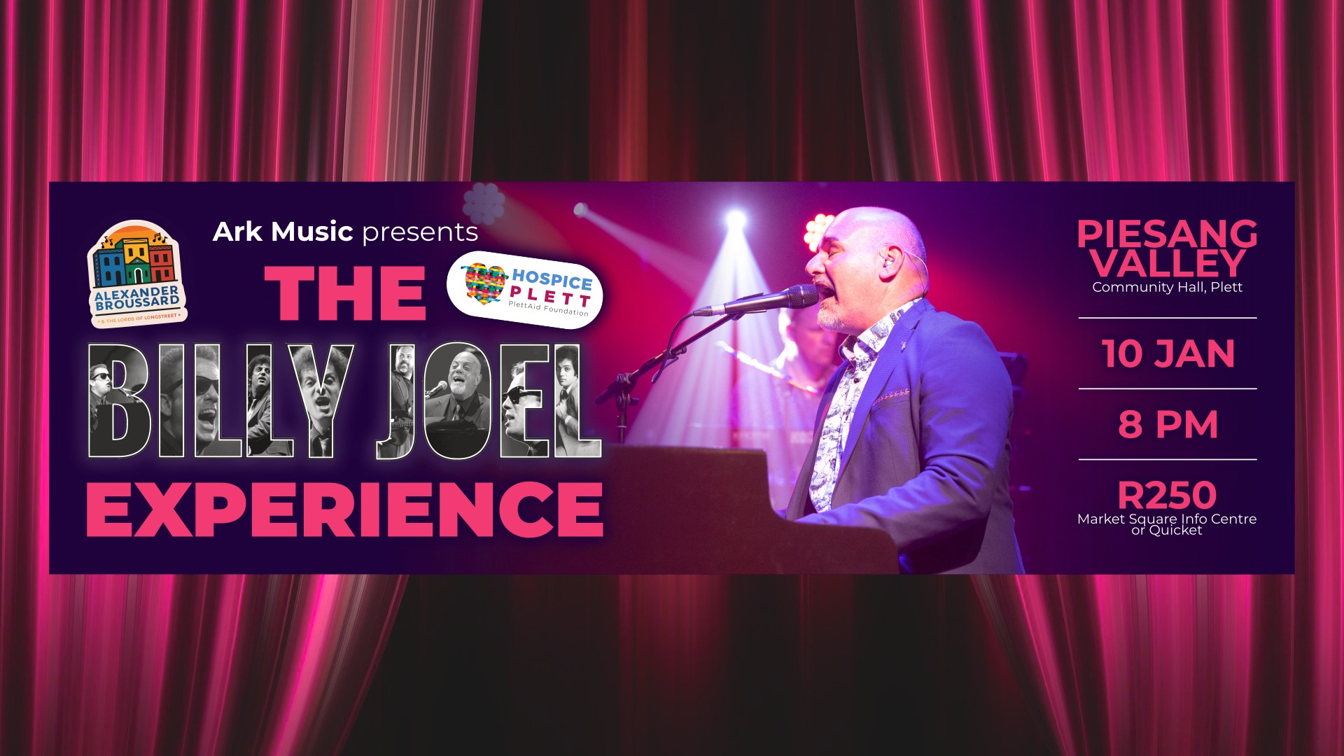 The Billy Joel Experience live in Plettenberg Bay