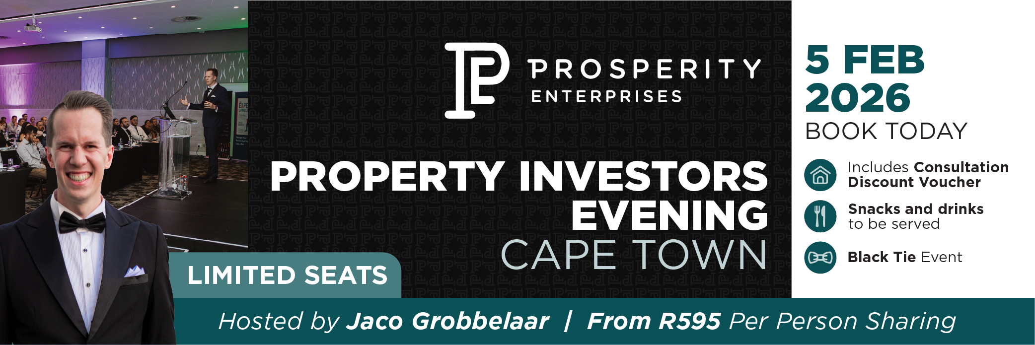 Be Prosperous - Property Investors Evening - Cape Town 5 February 2026