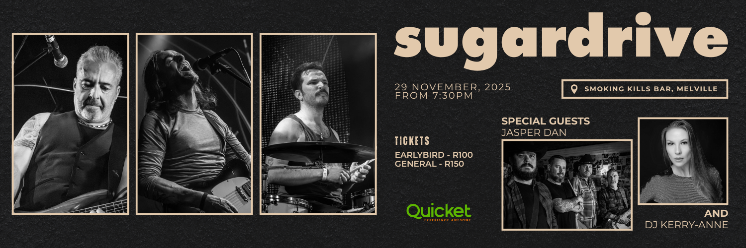 Book tickets for Sugardrive Live