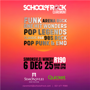 Funk, Arena Rock, One Hit Wonders, Pop Legends, Classic R&B, 90s Rock, Pop Punk & Emo Season Show