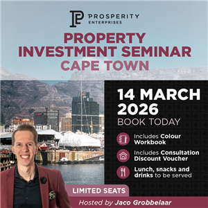Be Prosperous - Property Investment Seminar - Cape Town (Full Day) 14 March 2026