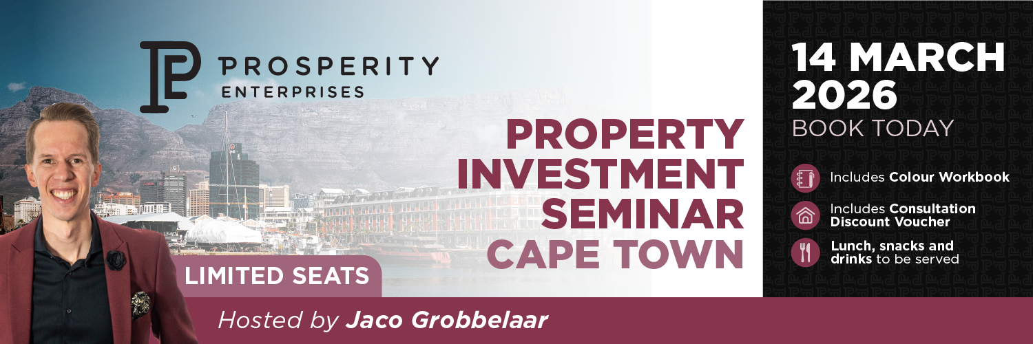 Be Prosperous - Property Investment Seminar - Cape Town (Full Day) 14 March 2026