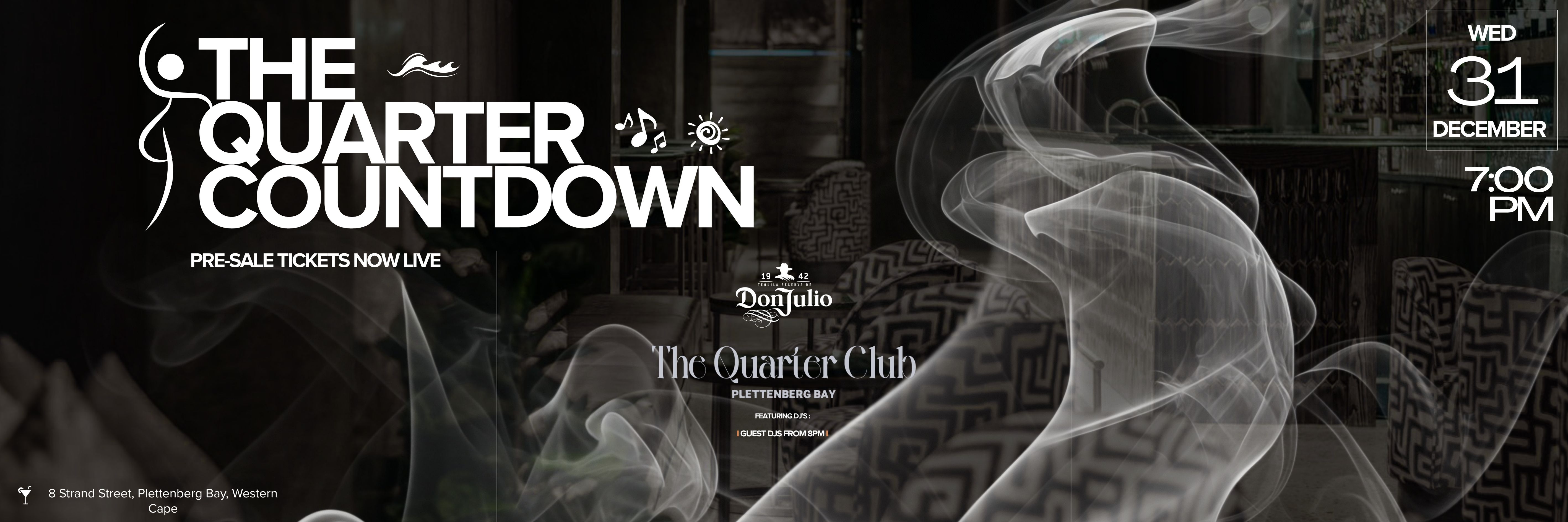 The Quarter NYE Countdown Party