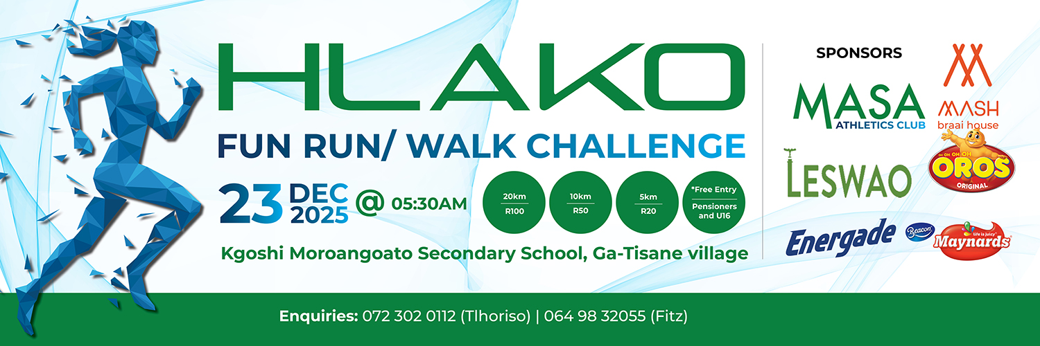 Book tickets for Hlako -Fun Run/Walk Challenge