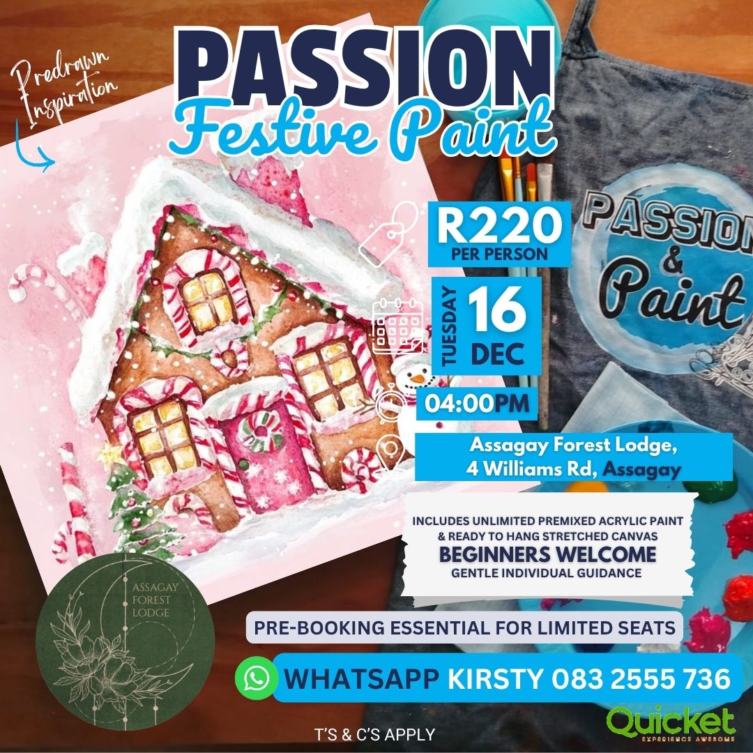 Passion Festive Paint - Gingerbread Dream House