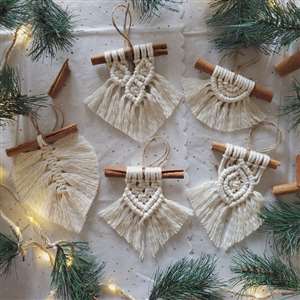Macrame Festive Decorations