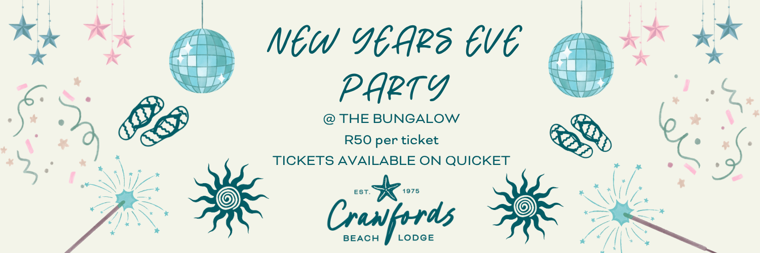 New Year's Eve Party @ Crawfords Beach Lodge
