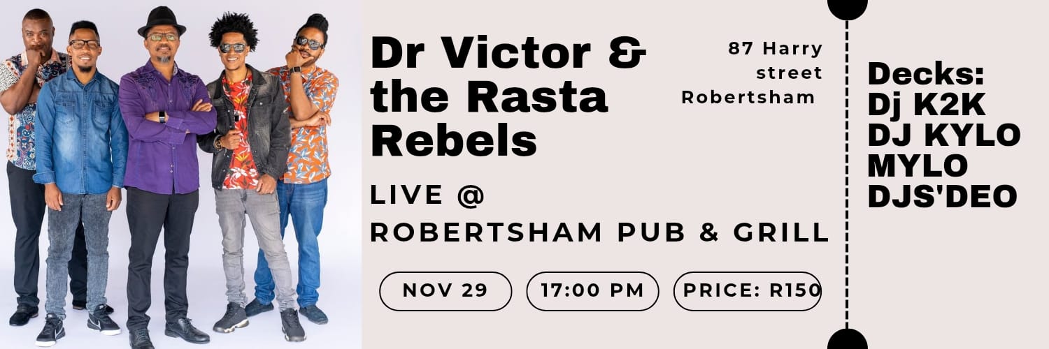 Book tickets for Dr Victor and the Rasta Rebels live at Robertsham