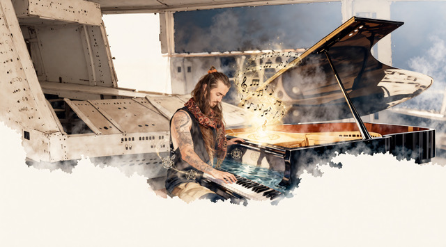 COSMIC PIANO with Jeffrey Munks