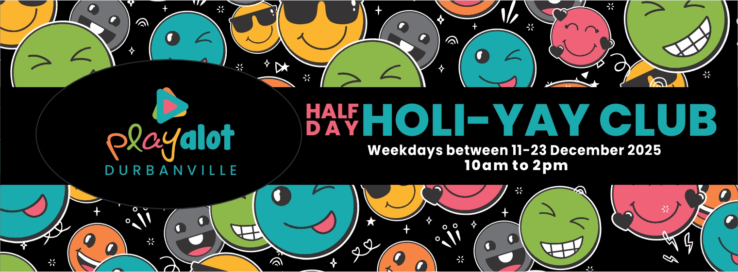 Holi-Yay Club @ Playalot® - Weekdays Between 11 December 2025 & 9 January 2026