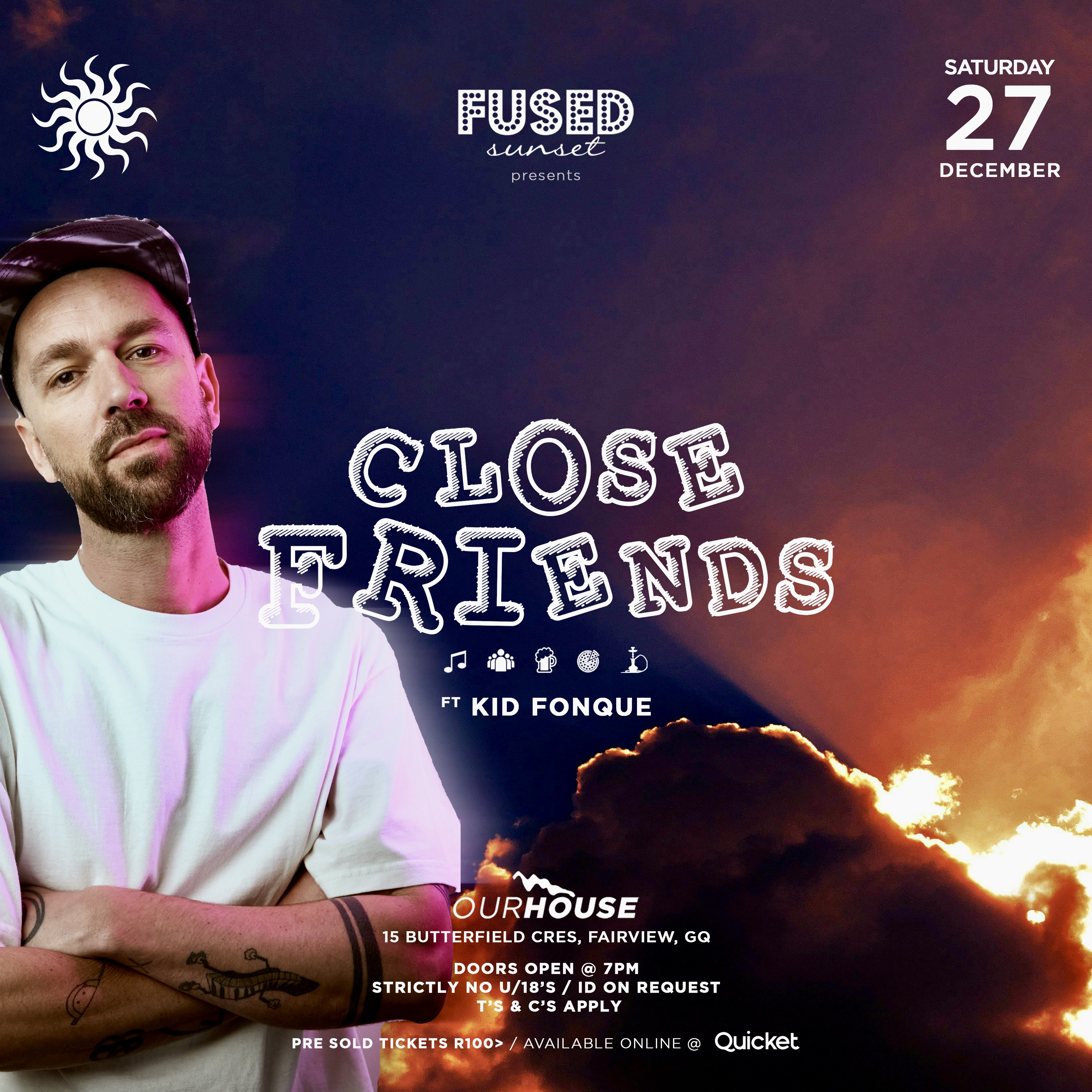 CLOSE FRIENDS by Fused Sunset ft KiD FONQUE