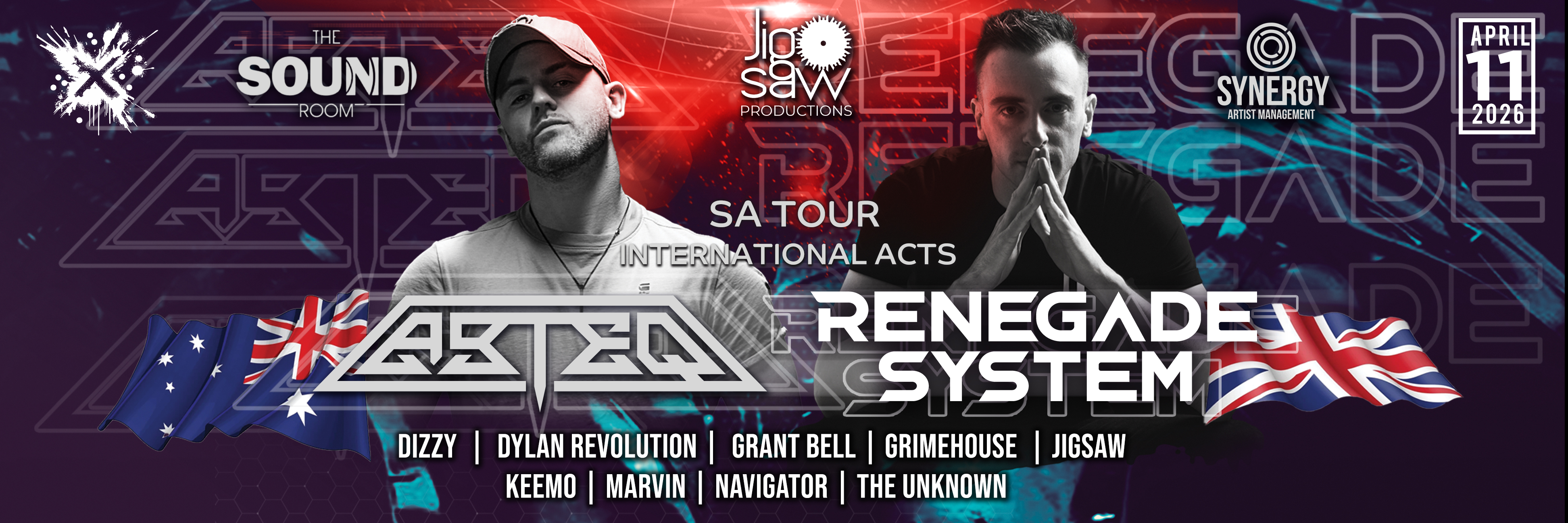 Renegade System (UK) - Johannesburg Tour