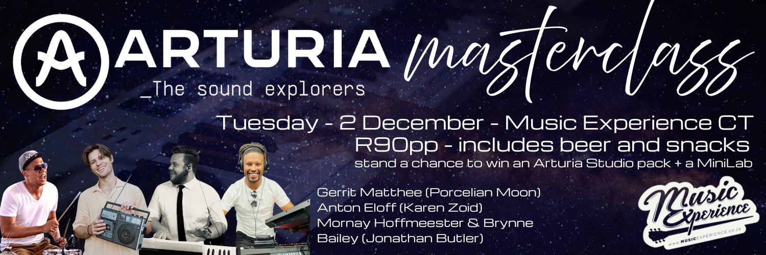 Arturia Masterclass @ Music Experience